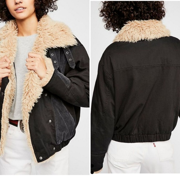Free People Jackets & Blazers - NWT Free People Owen Sherpa Jacket